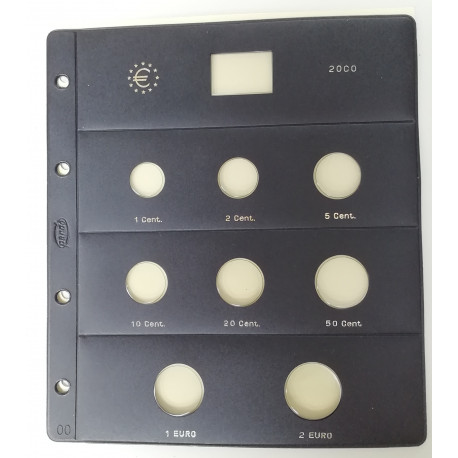 Monedas y fundas euro de Juan Carlos I 1999/2014