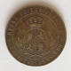 5 CENTIMOS DE ESCUDO 1868 JUBIA cobre