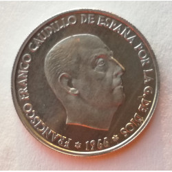 50 céntimos 1966 *75
