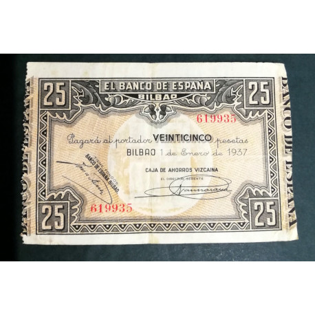 1 ENERO 1937 BILBAO