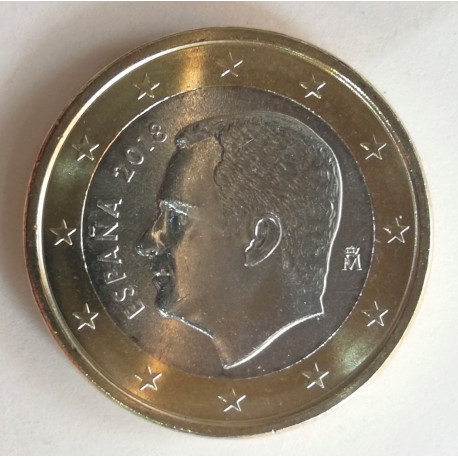 1 EURO DE FELIPE VI 2019
