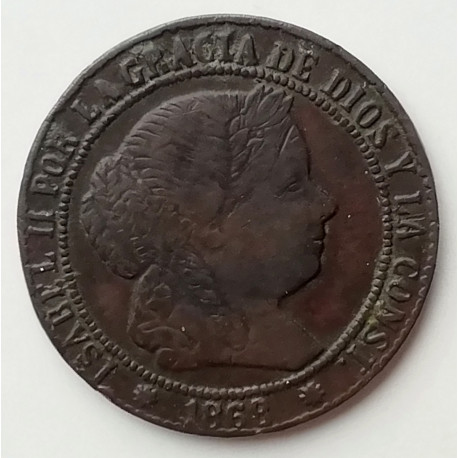 2 1/2 céntimos de escudo 1868 Barcelona