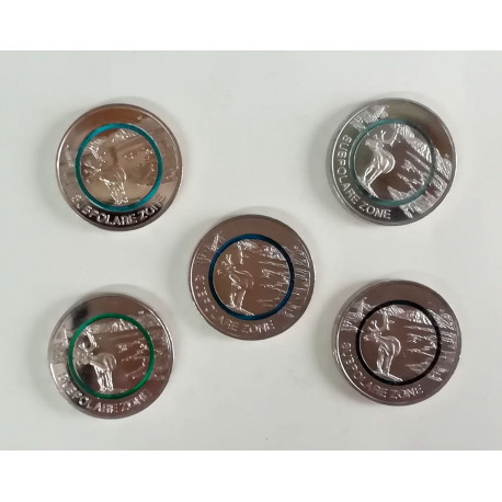 Serie 5 euros Zona Subpolar