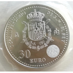 30€ Año 2013 75 Aniversario Rey Juan Carlos I 