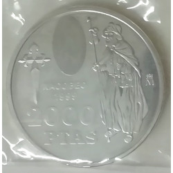 Moneda del Xacobeo 1999.