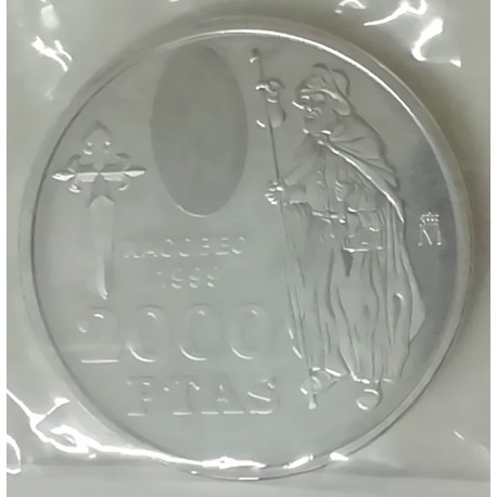 Moneda del Xacobeo 1999.
