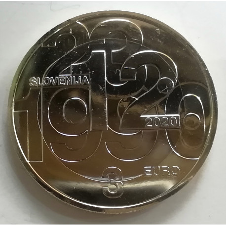 3 EUROS DE ESLOVENIA