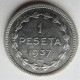 1 peseta Euskadi 1937 niquel