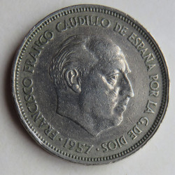 50 PESETAS 1957