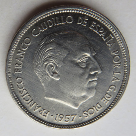 50 PESETAS 1957