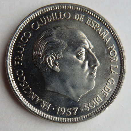 25 PESETAS 1957 * 74