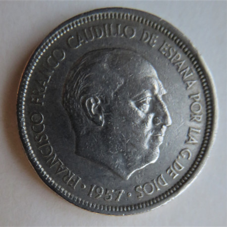 5 PESETAS FRANCO 1975 *65