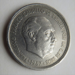 5 PESETAS FRANCO 1975 *65