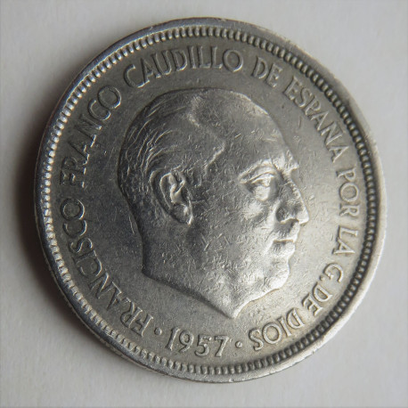 5 PESETAS FRANCO 1975 *65