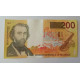 200 francos Bélgica Adolphe Sax