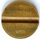 Ficha telefónica Gettone 7608