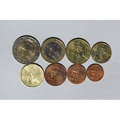 SERIE DE EUROS DE FRANCIA MIXTA