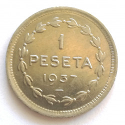 1 PESETA DE PLATA 1933