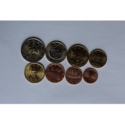 Serie de monedas de euros 2002 Grecia 