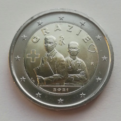 2 € Italia Covid-19 - 2021 