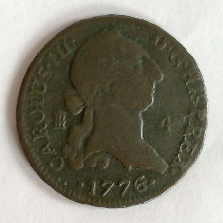 2 MARAVEDIS SEGOVIA 1776