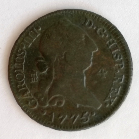 4 maravedis 1775