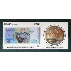 Numismática, las últimas pesetas