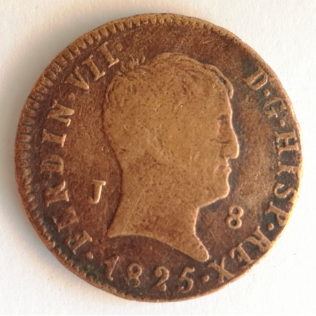 10 REALES FERNANDO VII 1821