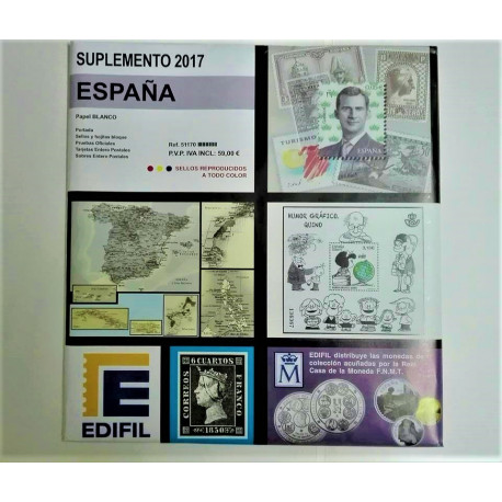 EDIFIL  2017 SIN MONTAR COMPLETO