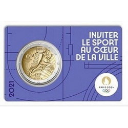 Coin card 2 € J. J. O. O 2024