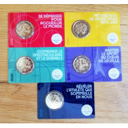 5 Coin card 2 € J. J. O. O 2024