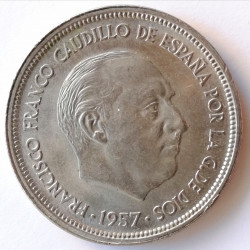 50 PESETAS 1957