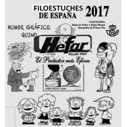 Filoestuches HEFAR para todos los sellos de 2017 en transparente