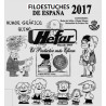 Filoestuches HEFAR para todos los sellos de 2017 en transparente