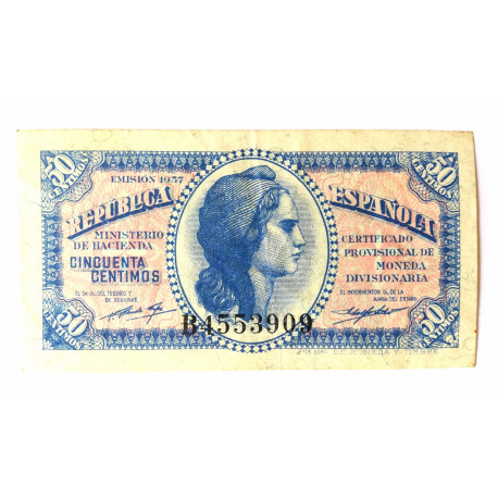 REPUBLICA ESPAÑOLA 1937