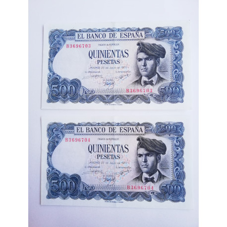 Pareja Correlativos 1971