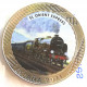 Album y 5 monedas de trenes