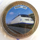 Album y 20 monedas de trenes