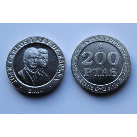200 pesetas 2000