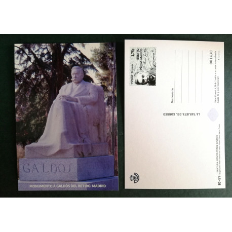 Entero postal Benito Pérez Galdós 2022