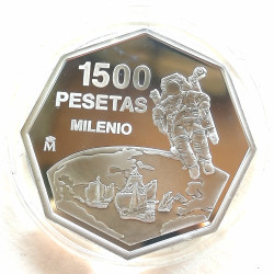 1500 pesetas Milenio 1999