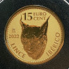 1/10 de onza de oro El Lince 2022