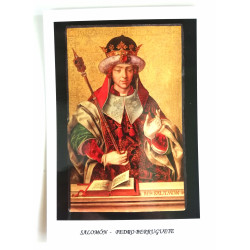 Tarjeta postal Salomón de Berruguete 2022