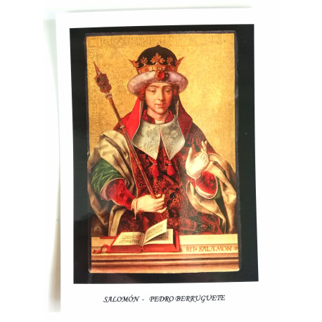Tarjeta postal Salomón de Berruguete 2022