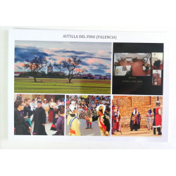 Postal y matasello 074 patrimonio cultural Autilla del Pino 2022