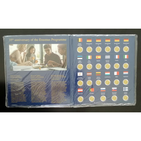 ALBUM 2 € EUROS DE CARTON