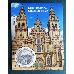 Prueba filatélica Xacobeo 21-22