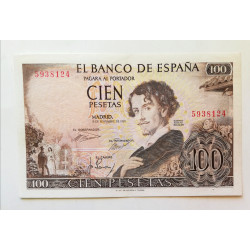 100 PESETAS 19 NOVIEMBRE 1965