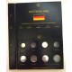 Fundas monedas 5 cecas Alemania