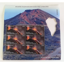 Cumbre vieja volcande La Palma